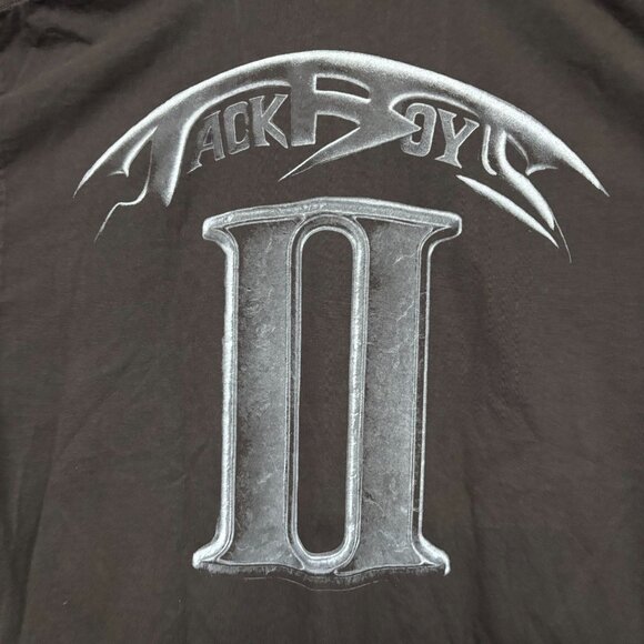 Travis Scott Jack Boys 2 Rap Brown Oversized T-Shirt Size Large - Picture 3 of 5